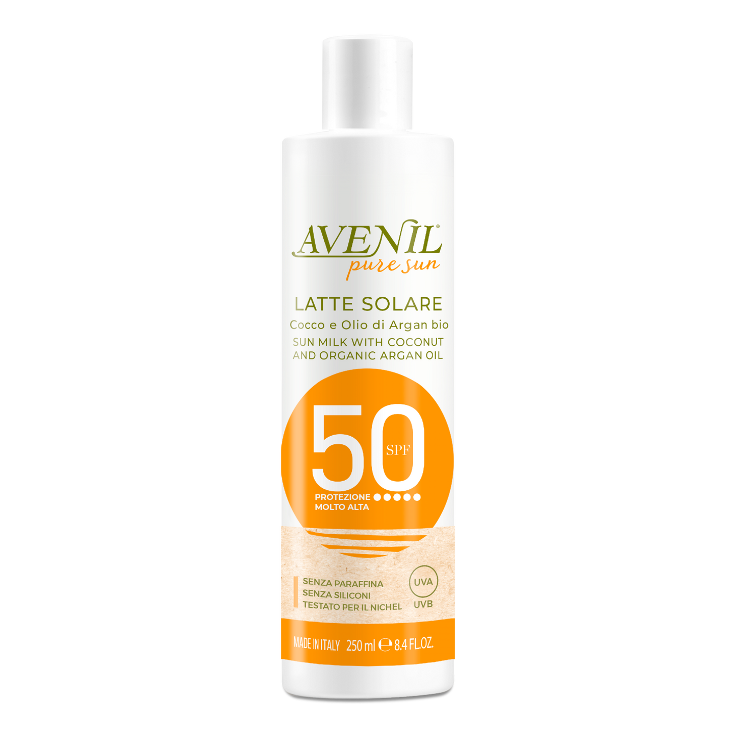 Latte solare protettivo SPF 50