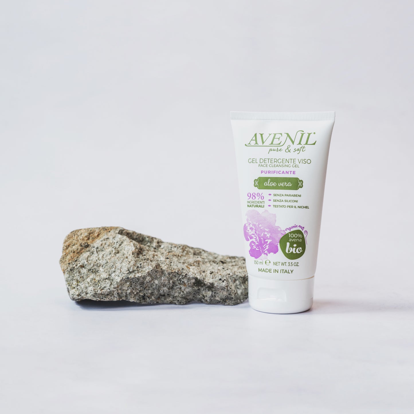 Purifying face cleansing gel